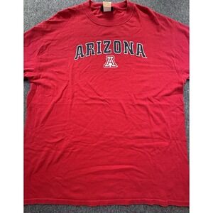 Jansport Arizona Wildcats Shirt Mens XLarge‎ Red Logo Short Sleeve Cotton Tee